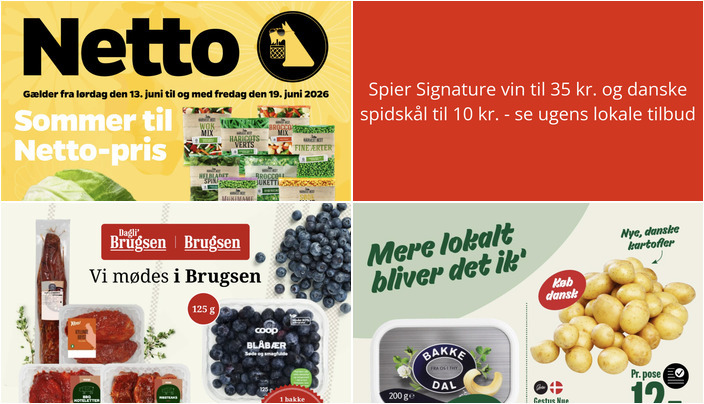 Spier Signature vin til 35 kr. og danske spidskål til 10 kr. - se ugens lokale tilbud