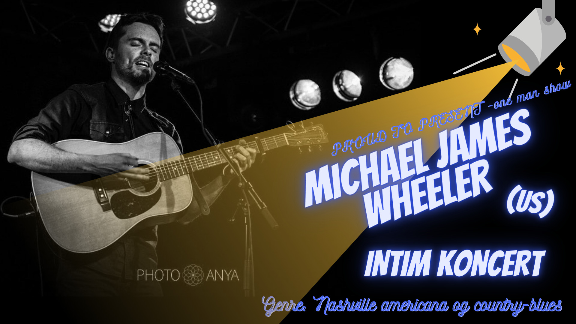 Michael James Wheeler bringer Nashville americana til Skælskør