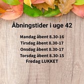 Ro & velvære informerer om ændrede åbningstider og ledige tider i næste uge