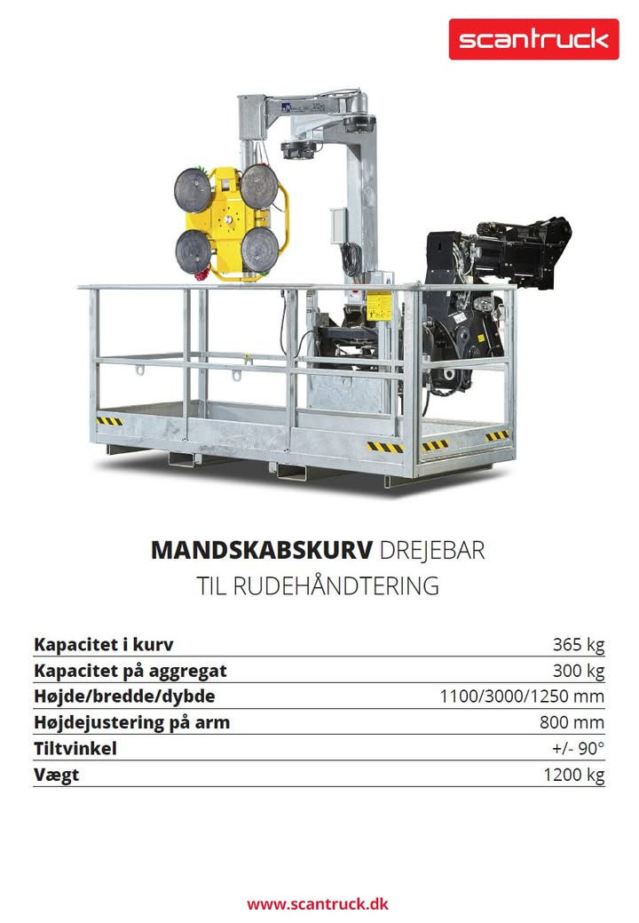 Scantruck A/S tilbyder brugte vakuumkurve til specialpris klar til omgående levering