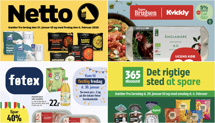 Gode tilbud på Kohberg brød til 10 kr. og Innocent juice til 22 kr. i Vanløse