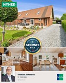 Nybolig Bjørn & Ankersen præsenterer indflytningsklart rækkehus i Assentoft