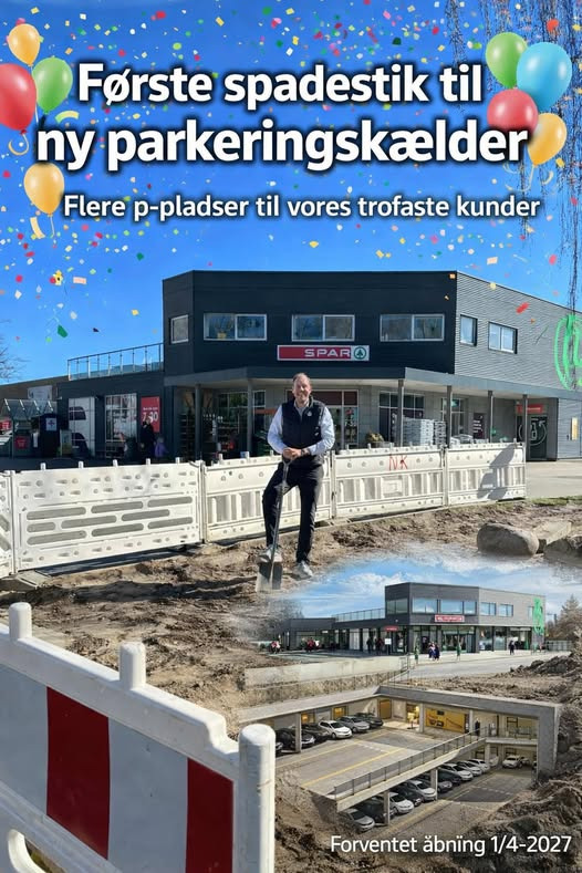 Spar Suldrup annoncerer nye parkeringspladser til kunderne