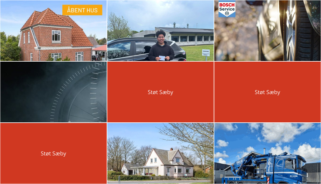 Nyt fra AUTO TEKNIK A/S, Mæglerhuset Sæby, Bech's Køreskole og 3 andre