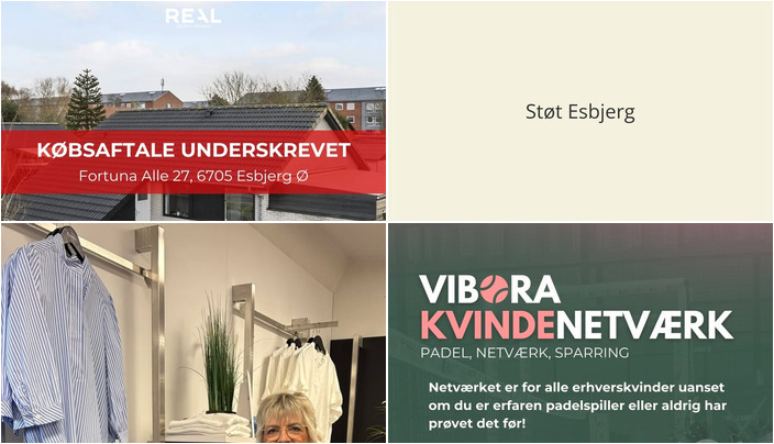 Nyt fra RealMæglerne Esbjerg og Bramming, Padel Court Esbjerg og ROSENGREEN