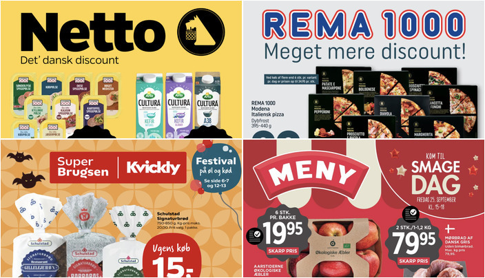 Økologiske æbler til 19,95 kr. og lækker italiensk pizza til kun 20 kr. - se de lokale tilbud