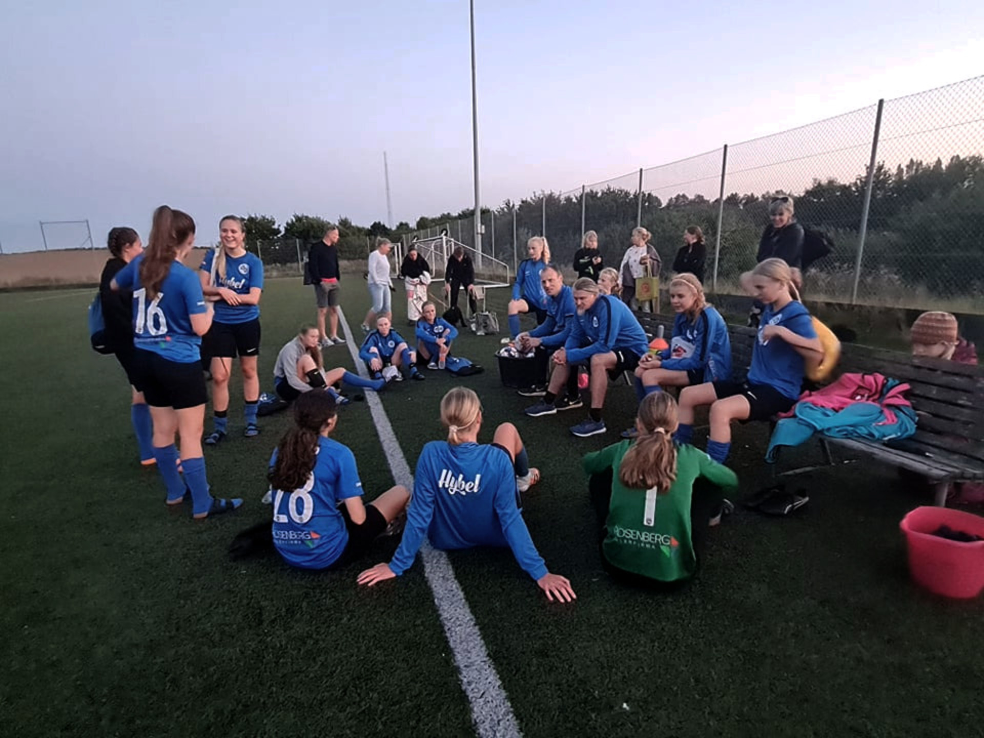 Kold og våd søndag: Egebjerg IF kom aldrig i gang