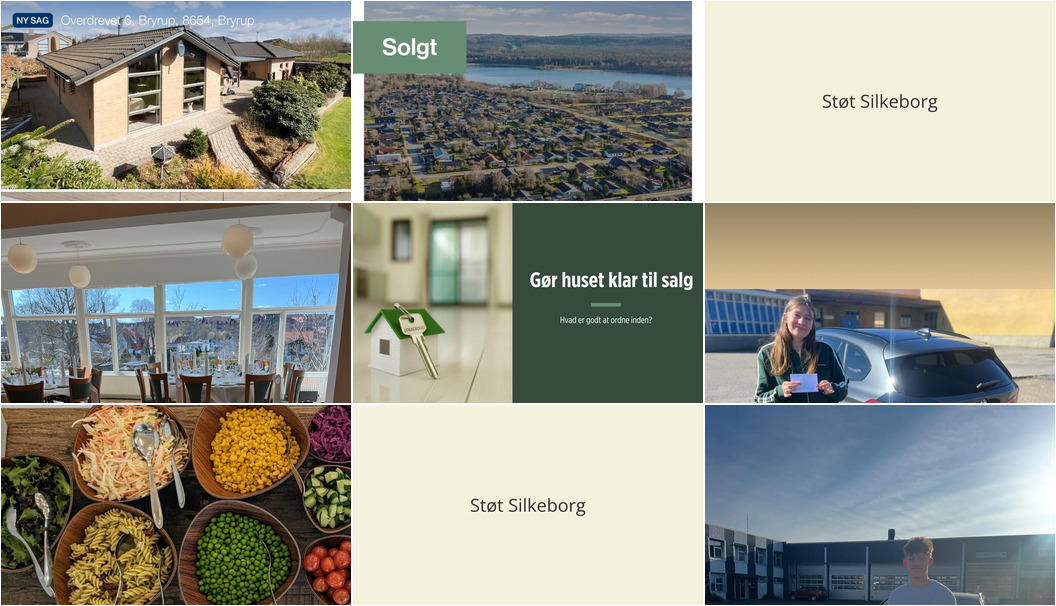 Nyt fra EDC Torben Larsen, Lokalbolig Silkeborg - Mathias Bach & Co, Den Brændende Kærlighed og 4 andre