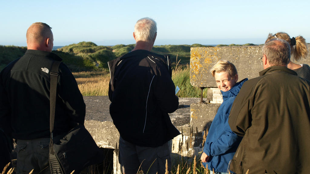 Guidet bunkertur i Tversted med Flemming Mortensen