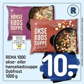 REMA 1000 Halgårdvej præsenterer ugens avis med tilbud til en flad 10'er