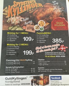 Meny Klarup inviterer til grillfest med GuldKyllingen Nordjylland i eftermiddag