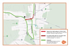 Fjernvarmearbejdet i Vindinge resulterer i trafikforstyrrelser, men lover forbedret infrastruktur
