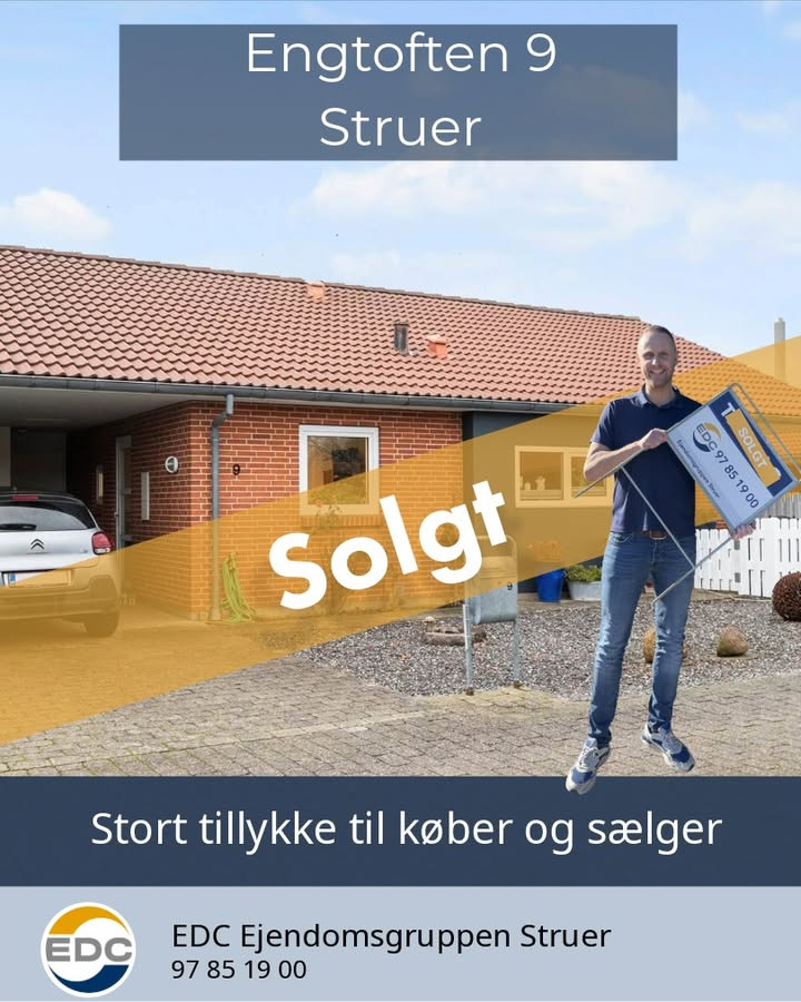 EDC Ejen­doms­grup­pen  Struer har solgt Engtoften 9 i Struer