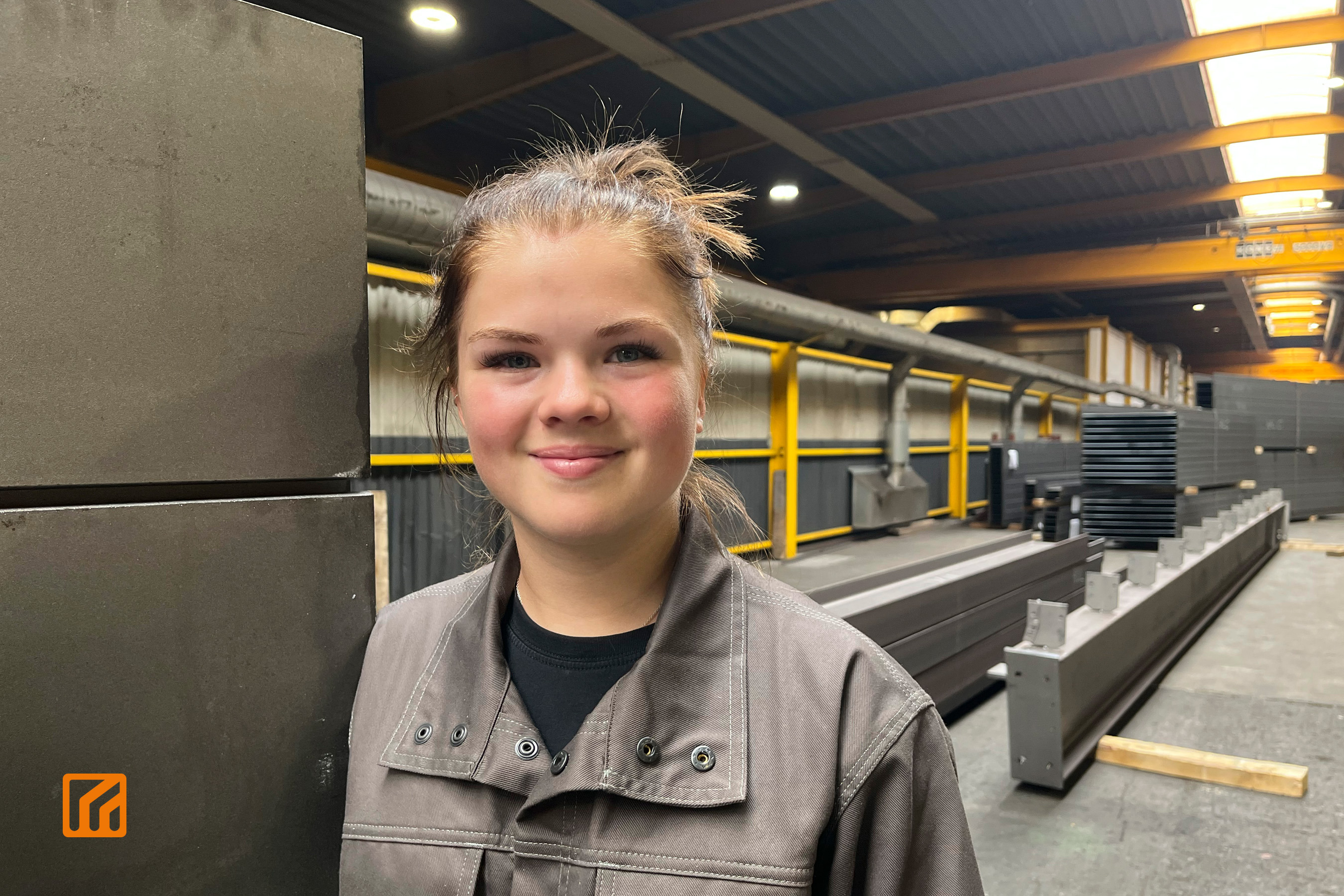 Første kvindelige smedelærling ansat i DS Gruppen – men ikke den sidste!