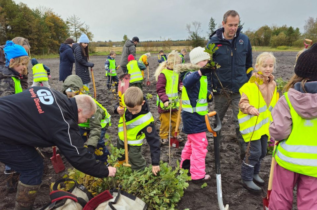 Stort skovprojekt i Snaptun kickstarter kæmpe skovsatsning i Hedensted Kommune