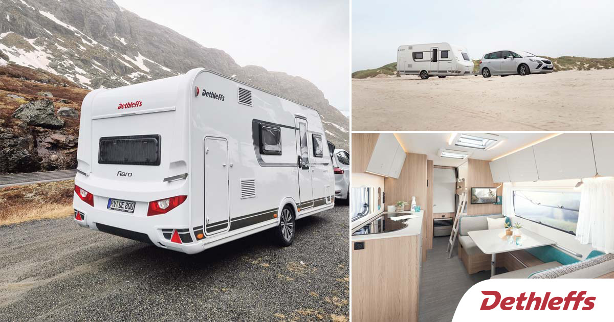 Hinshøj Caravan præsenterer Dethleffs Aero: Smilende design og robust konstruktion
