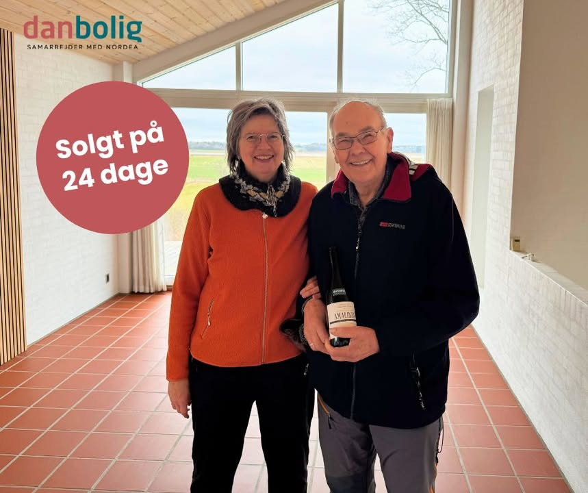 Danbolig Randers fejrer vellykket hussalg i Mellerup med tilfredse kunder