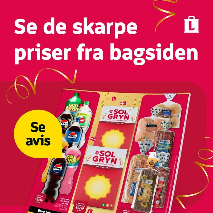 Løvbjerg Frederikshavn: Skarpe priser på dagligvarer i januaravisens bagside