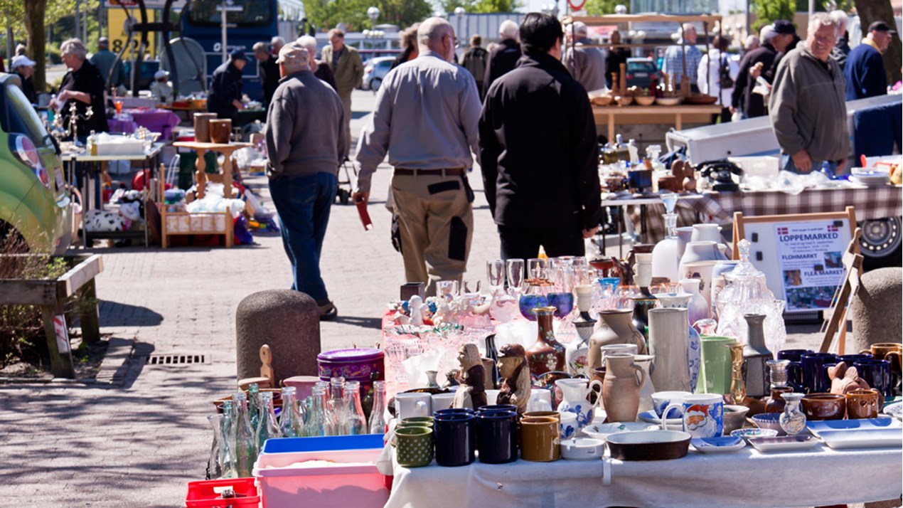 Loppemarkeder på Den Røde Plads i Nordborg | VORES Nordborg