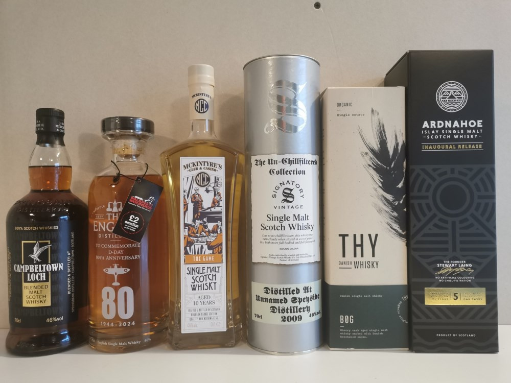 Sidste whiskysmagning i 2024 hos Kalø Whisky & Vin