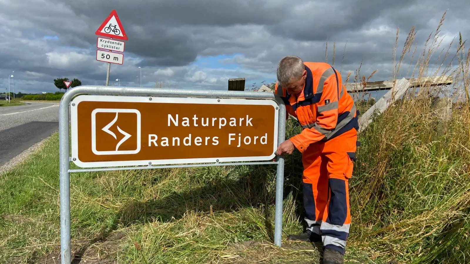 Nye skilte guider besøgende til Naturpark Randers Fjord og fremhæver lokale samarbejder og naturoplevelser