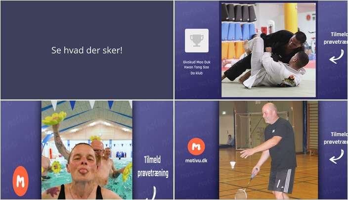 Oplev en begivenhedsrig weekend i Give: Kampkunst, aqua fitness og badminton