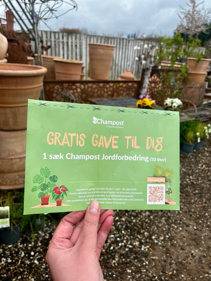 GUG ANLÆG OG PLANTESKOLE A/S giver gratis jordforbedring til Haveselskabets medlemmer