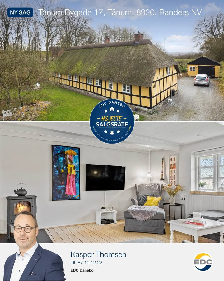 EDC Danebo præsenterer bindingsværksidyl fra 1777 i naturskønne Tånum