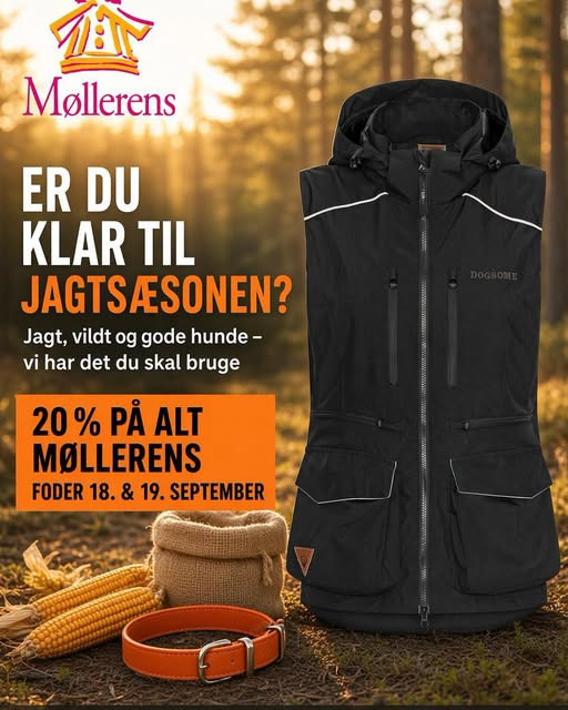 Resen Landhandel har samlet foder og udstyr til jagtsæsonen