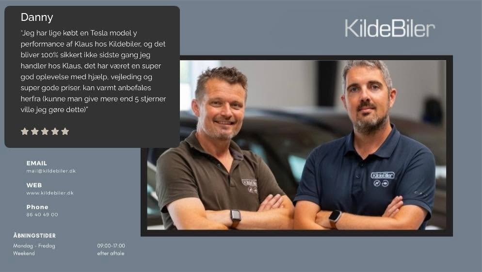 KILDE BILER tilbyder ekspertrådgivning om elbiler fra 14 forskellige modeller