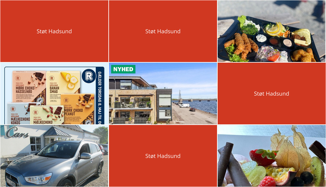 Nyt fra Nybolig Hadsund, Meny Als, Havnens Fisk Øster Hurup og 2 andre