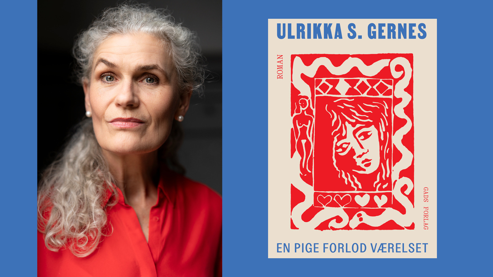 Ulrikka S. Gernes i samtale om sin roman 'En pige forlod værelset' på Roskilde Bibliotek