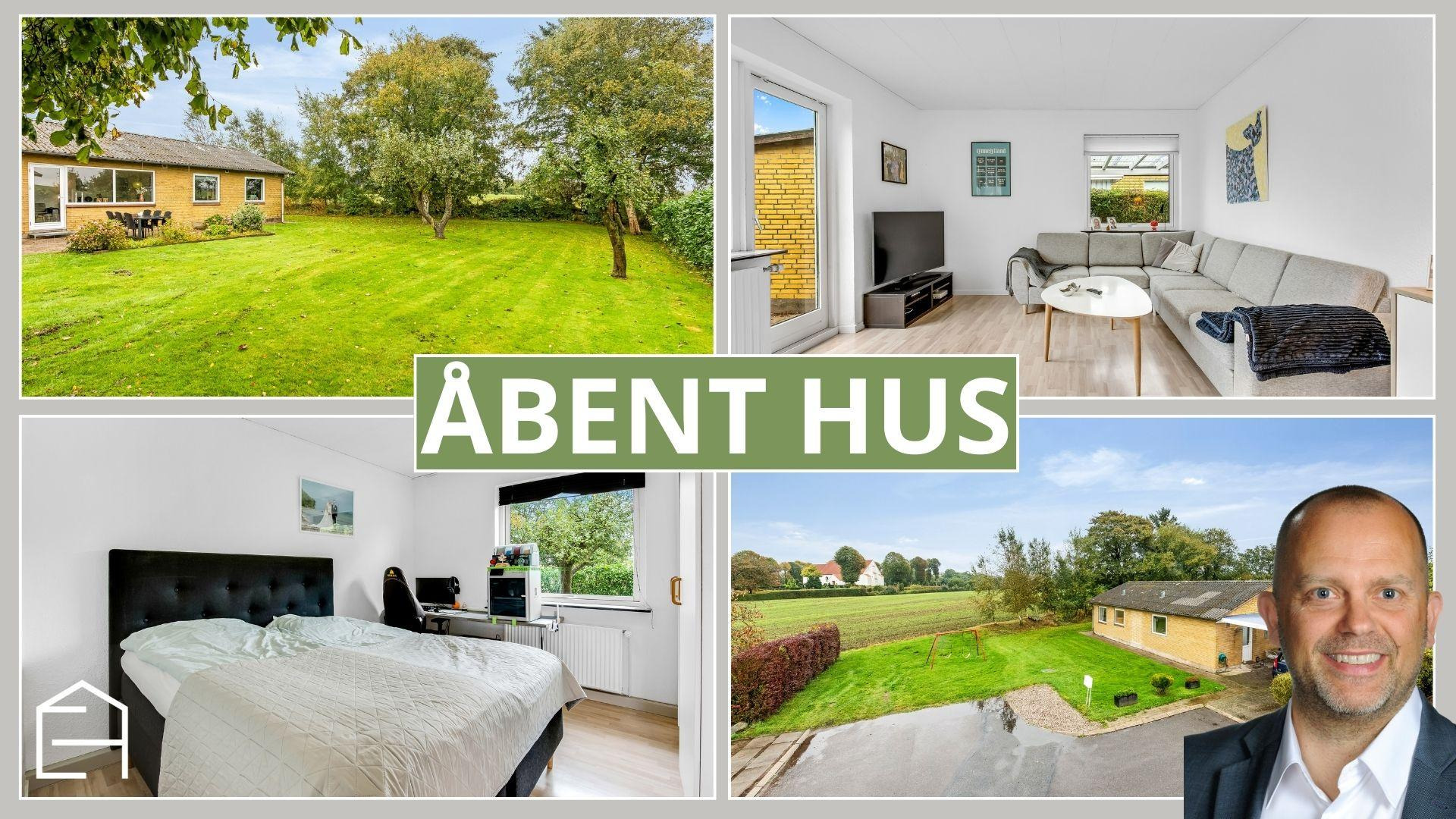 Ejenholm Bolig & Erhverv inviterer til åbent hus på familievilla i Varnæs