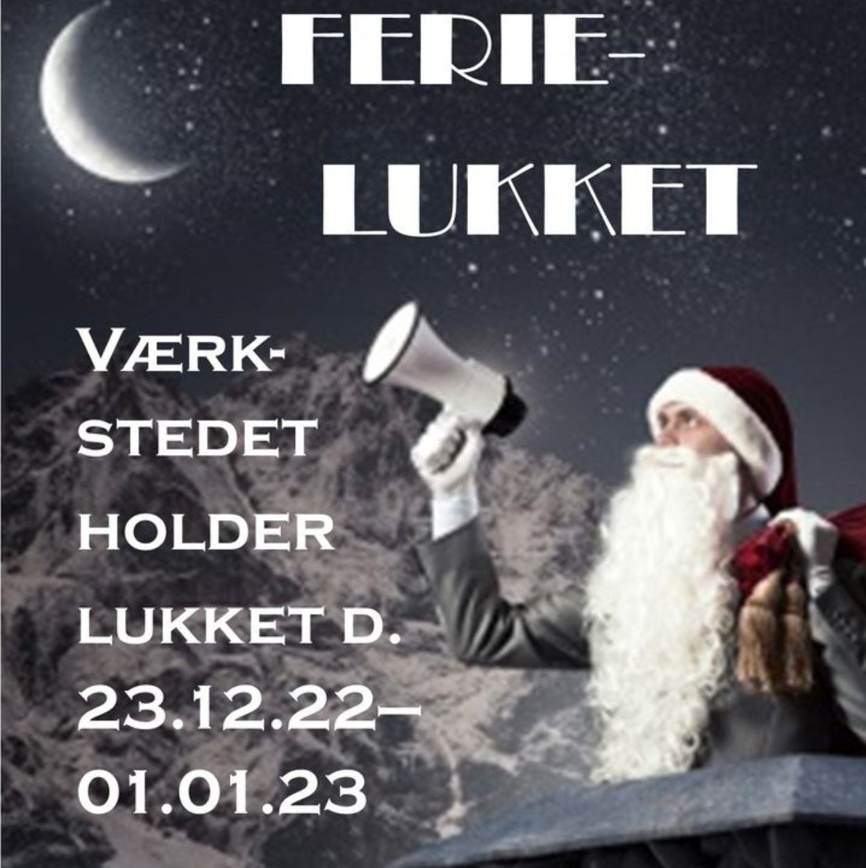 LS AUTOTEKNIK Lukker Dørene for Året og Ønsker Kunderne en Glædelig Jul og Godt Nytår