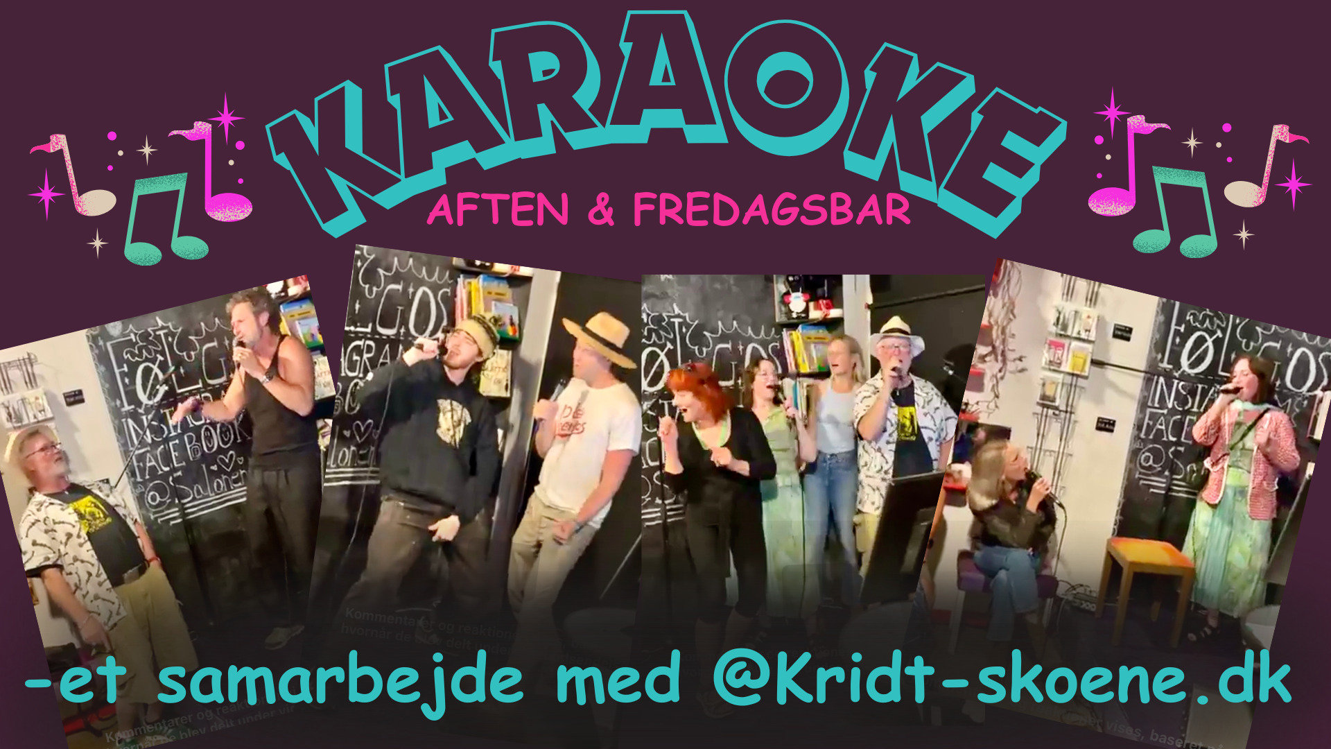 Syng med til fredagsbar og karaokeaften i Skælskør
