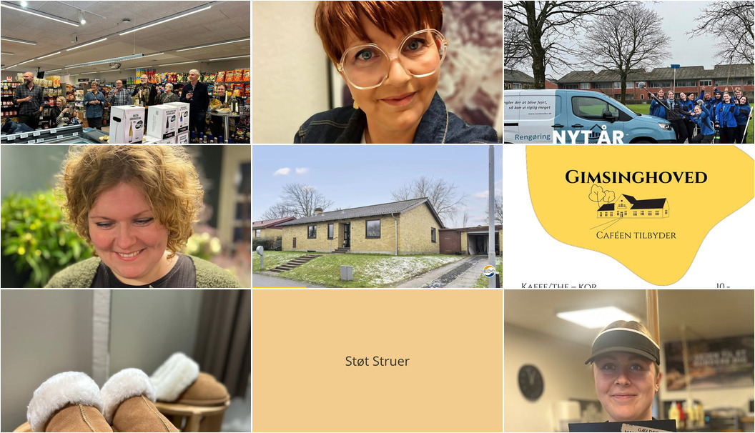 Nyt fra Kylling & Co Holstebro, Livingshop Holstebro, MIN KØBMAND I ASP og 5 andre