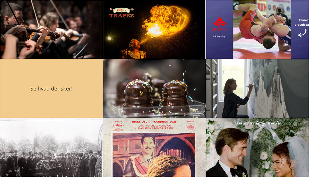 Udforsk Kolding i weekenden: Musik, kunst og cirkus