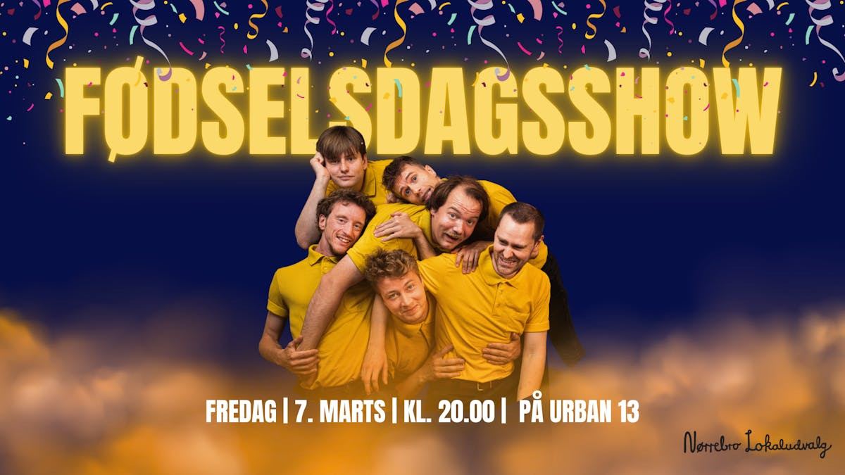 Kaoskomplottet fejrer otte års fødselsdag med improshow