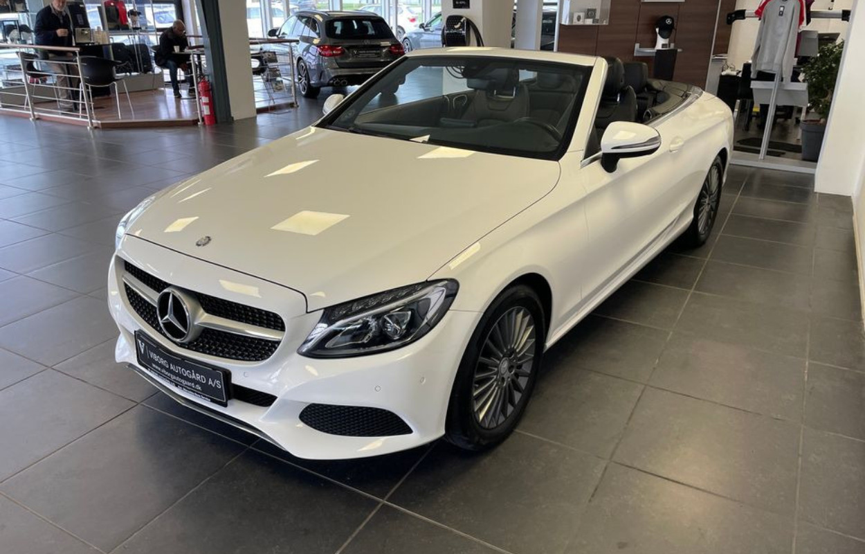 Nyd foråret i stil med Mercedes-Benz C200 Cabriolet fra Viborg Autogård