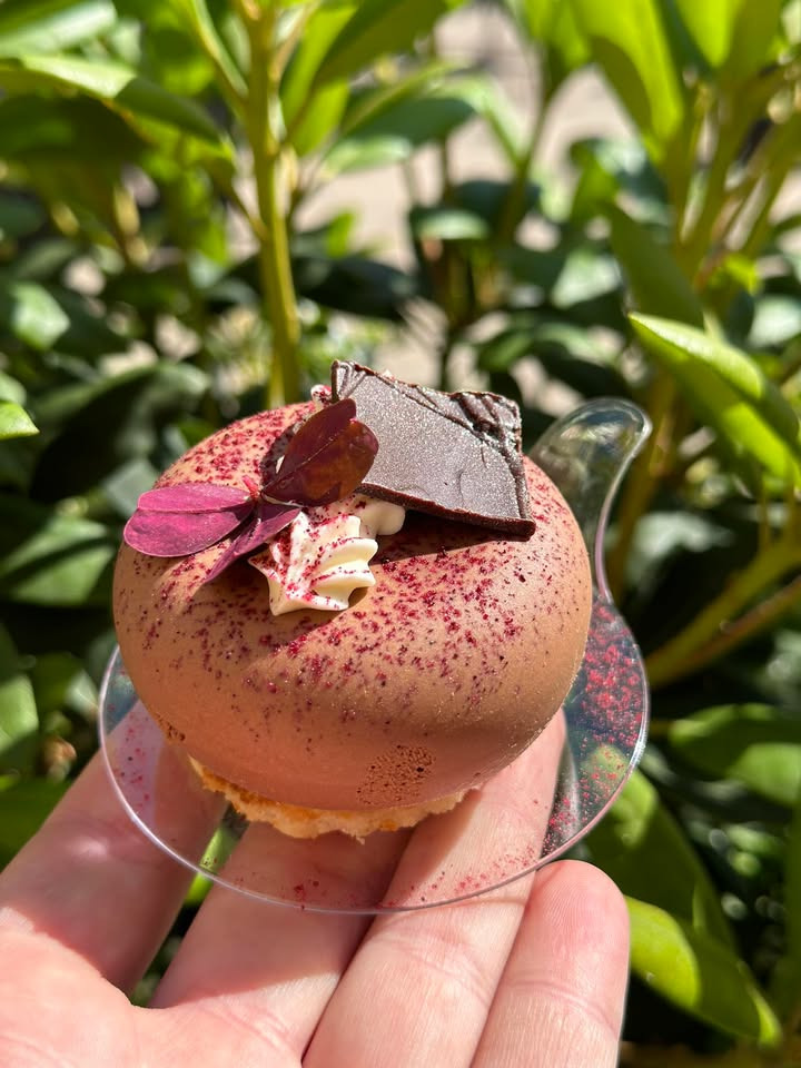 Bruuns Chokolade introducerer solbærkage med chokolademousse denne uge