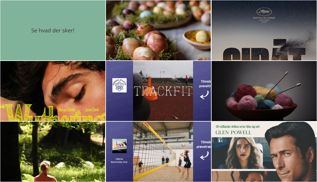 Spændende begivenheder i Odense: Fra æggefarvning til filmvisninger