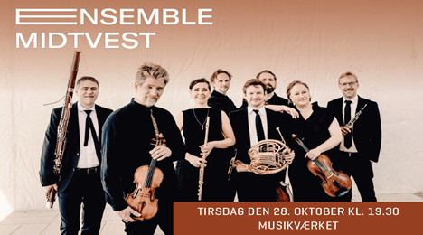 Ensemble MidtVest hylder sorgen på Musikværket