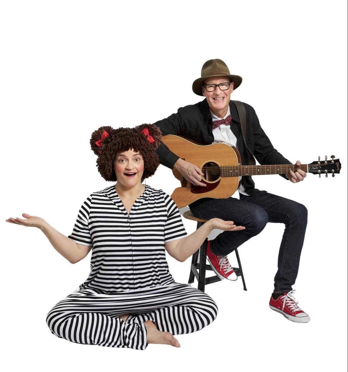 Popsi og Krelle byder på sang og underholdning