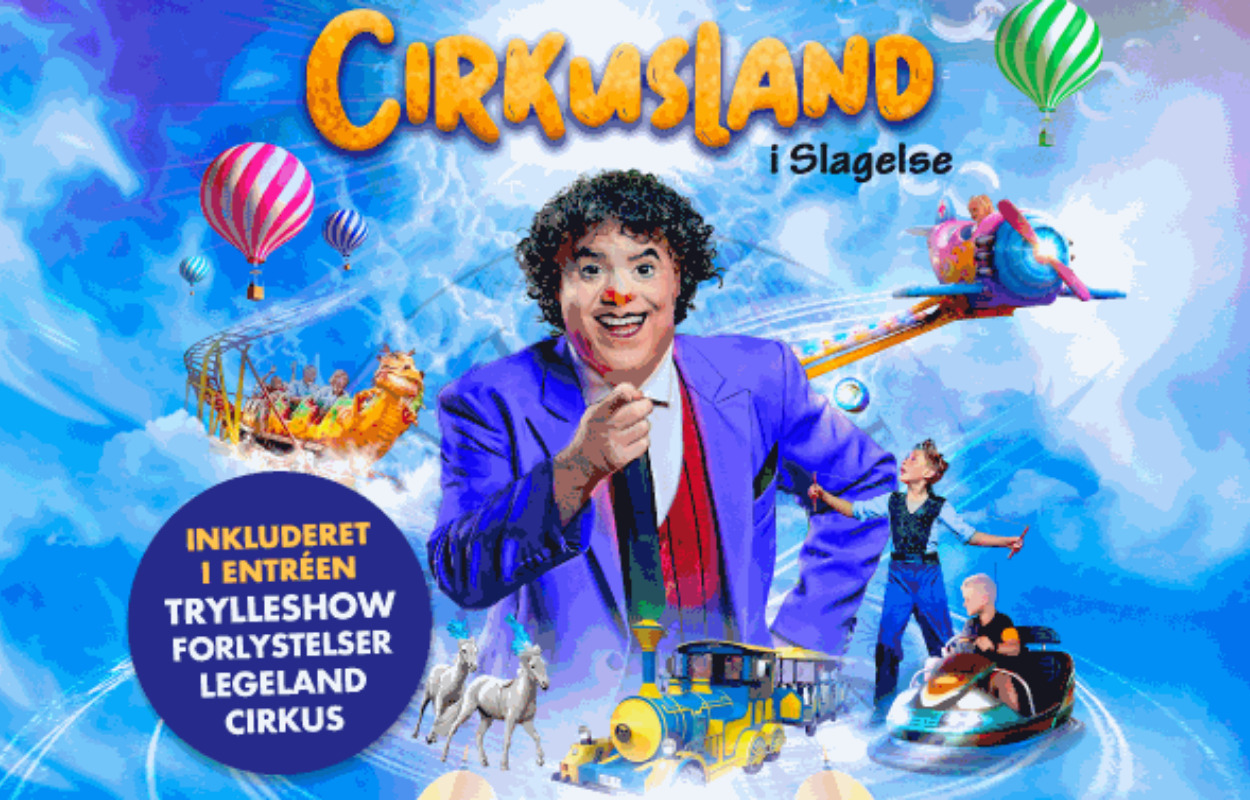 Tag til Cirkusland i Kristihimmelfartsferien