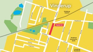 Vinderup forbereder sig på Kyllingefestival: Omkørsel og afspærring i Søndergade