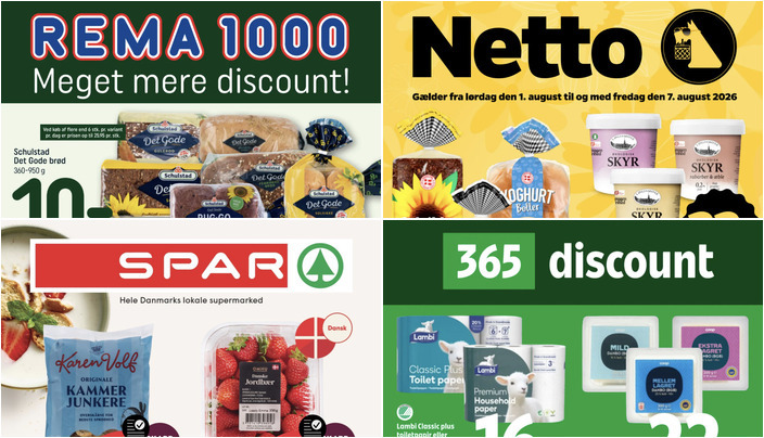 Få Lambi toiletpapir til kun 16 kr. og Kohberg brød til 12 kr. i Hanstholm