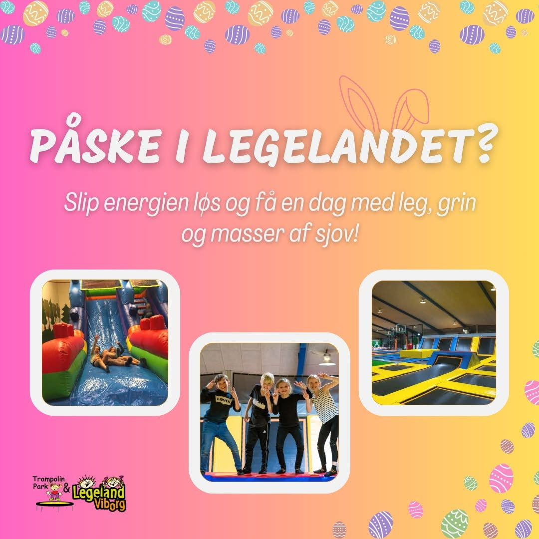 Legeland Viborg inviterer til påskesjov for hele familien