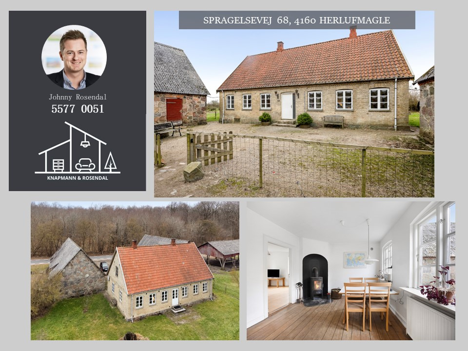 Knapmann & Rosendal ApS tilbyder nedlagt landbrug med stor grund og mulighed for ekstra jord