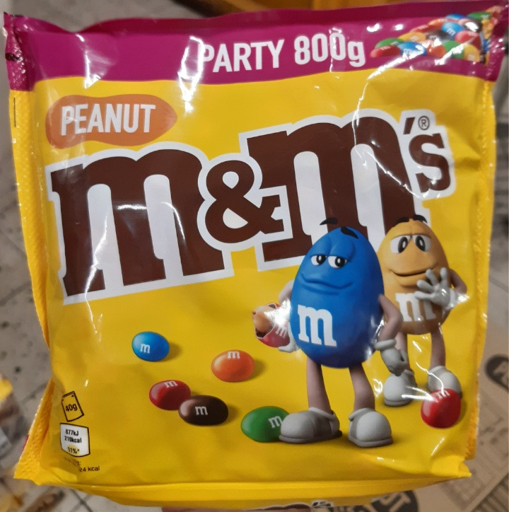 Meny Randers tilbyder M&M's Peanut 800g til afhentning for kun 99,95 kr