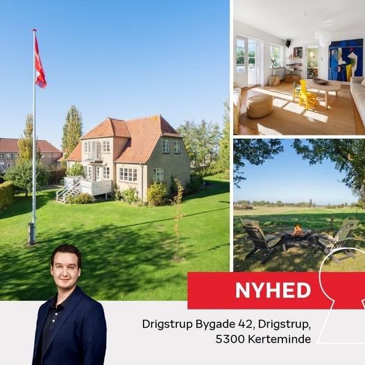 home Kerteminde-Munkebo præsenterer unik villa på Drigstrup Bygade 42